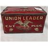 Image 3 : great condition union leader tin tobacco box