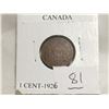 Image 1 : 1926 1 cent coin
