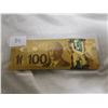 Image 1 : two color gold plated fantasy $100 bills