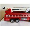 Image 2 : Vintage Tonka Metal Fire-Truck with Ladders 24" Great Shapes