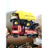Image 2 : Lot of Toys with Tractors Wooden Cars and a Motorcycle