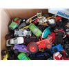 Image 5 : Lot of Toys with Tractors Wooden Cars and a Motorcycle
