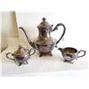 Image 1 : E.P. on Copper Teapot Cream and Sugar Bowl