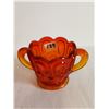 Image 3 : Vinatge Amberina Red Cream and Sugar Bowl