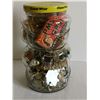 Image 3 : Vintage Super Mario Bros Cheezwhiz Jar Full of Goodies