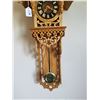 Image 3 : Vintage Nice Design Wooden Clock 29" Tall Working