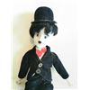 Image 2 : Charlie Chaplin Doll Porcelain Head, Hand and feet 18"