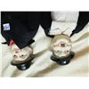 Image 3 : Laurel  and Hardy Porcelain Dolls 21"