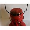 Image 6 : Vintage Dietz Lantern Red Globe City of CALGARY