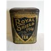 Image 3 : Vintage Royal Shield Tea tin 7x4.5x9