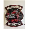 Image 1 : Harley- Davidson Sign Imbossed 19" x 24"