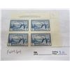 Image 1 : 210. Corner Block  Air 7 Cent Geese O/G N/H never been used