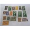 Image 1 : 211. 18 Antique Canadian Law Stamps