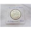 Image 1 : 227. Canadian Silver 1943 Fifty Cent Piece