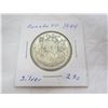 Image 1 : 230. Canadian Silver  1944 Fifty Cent Piece
