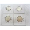 Image 2 : 248. 4 Canadian Quarters Before 1967