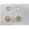 Image 2 : 249. 4 Canadian Quarters Before 1967