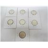 Image 2 : 254. 7 Canadian Quarters Before 1967