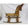 Image 1 : 265. Antique Childs Rocking Horse 24 inches Long Wooden