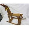 Image 4 : 265. Antique Childs Rocking Horse 24 inches Long Wooden