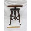 Image 2 : 272. Antique Piano Stool with Claw and Ball Feet