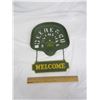 Image 1 : 284. Cast Iron John Deer Welcome Sign