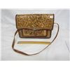 Image 1 : 286. Vintage Hand Tooled Leather Purse