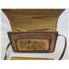 Image 3 : 286. Vintage Hand Tooled Leather Purse