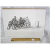 Image 1 : 296. Numbered and Signed Bill Peters Cowboy Print