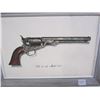 Image 2 : 297. Vintage Framed Colt Model 1850 Print