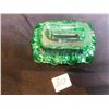 Image 6 : 313.  URANIUM GLASS TRINKET DISH