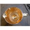 Image 4 : 326.  AMBER IRADESCENT, HOBNAIL, PITCHER, HAND BLOWN