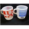 Image 1 : 345.  FIREKING AND TERMOCRISA D HANDLED MUGS