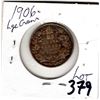 Image 1 : 379.  1906, TWENTY-FIVE CENT, LARGE CROWN, VG