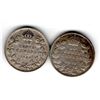 Image 1 : 382.  1934 & 1935, TEN CENT, LOW MINTAGE