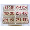 Image 1 : 413. 6 -1975 Saskatchewan License Plates 1 Pair