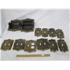 Image 1 : 426. Lot of 1970's Electrical Switch and Plug Plates