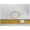 Image 1 : 477. Pearl Bracelet with Sterling Silver Clasp