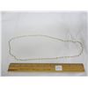 Image 1 : 479. Seed Pearl and Gold Band Necklace