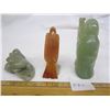 Image 2 : 495. 3 Antique Carved Stone Chinese Figures