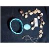 Image 2 : 516.  TURQUOISE, BRACELET, AND NECKLACE