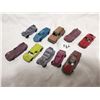 Image 1 : Ten metal car toys, smaller