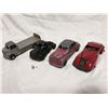 Image 1 : Four vintage metal car toys, lot 1