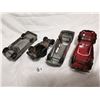 Image 4 : Four vintage metal car toys, lot 1
