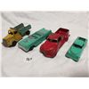 Image 1 : Four vintage metal car toys, lot 2
