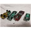 Image 4 : Four vintage metal car toys, lot 2