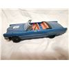 Image 4 : Blue cadillac tin car, japan, 10.5"