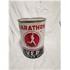 Image 1 : Rare marathon oil tin can , five quarts
