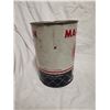 Image 2 : Rare marathon oil tin can , five quarts