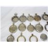 Image 2 : Large Lot of Antique Pocket Watch Cases and Lenses Etc.